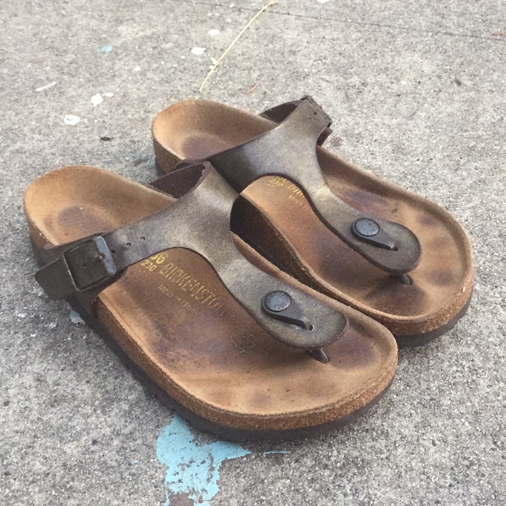 Bronze Birkenstock’s